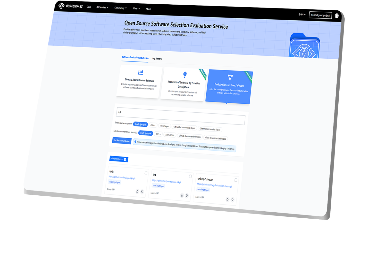 Open Source Selection Evaluation